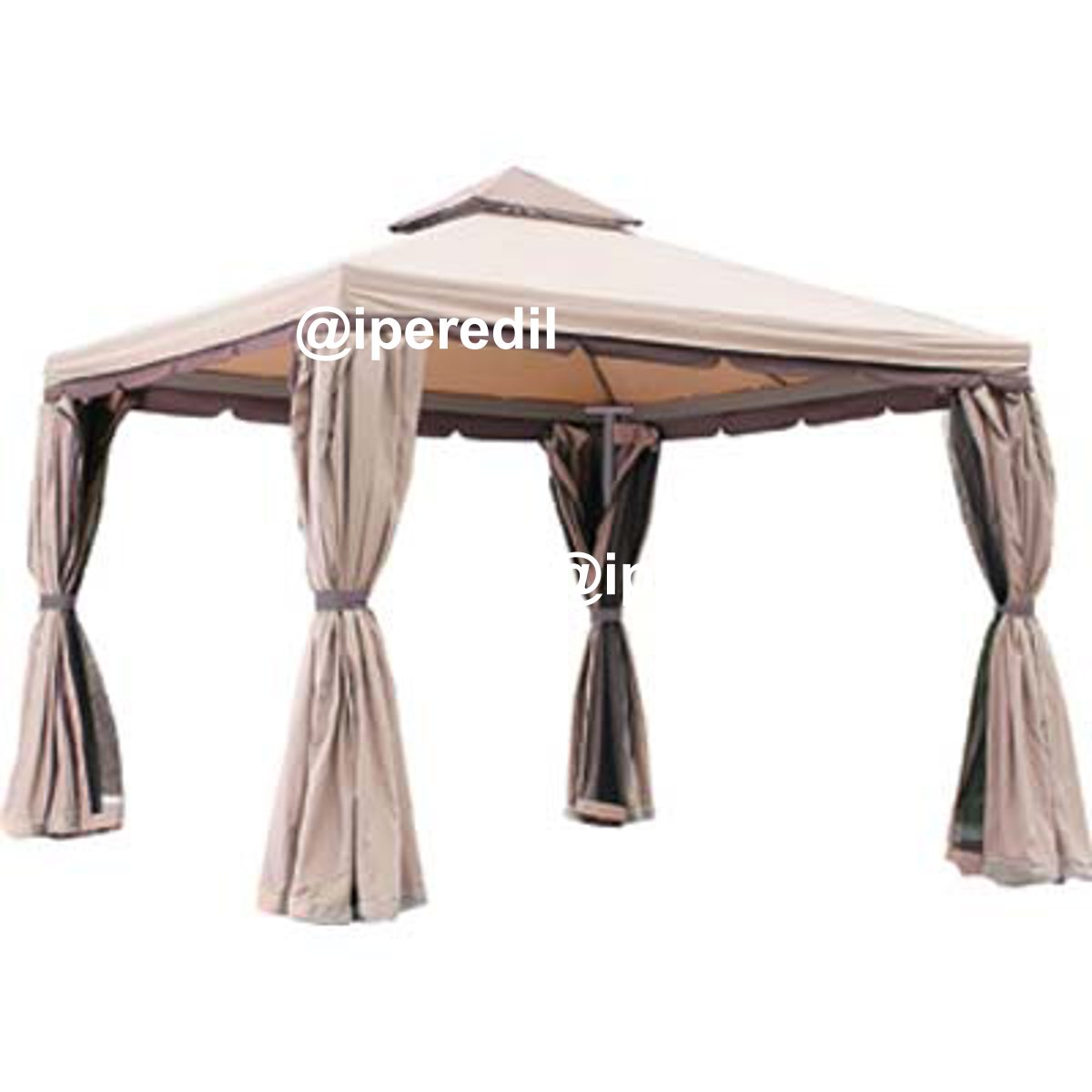 GAZEBO PASSION DOMUS ALLUMINIO/POLY MT 3X4