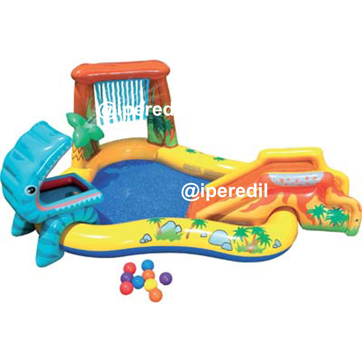 PLAYCENTER DINOSAUR 57444 INTEX CM 249X191 H.CM 109