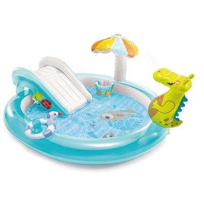 PLAYCENTER ALLIGATORE 57165 INTEX CM 201X170 H.CM 84