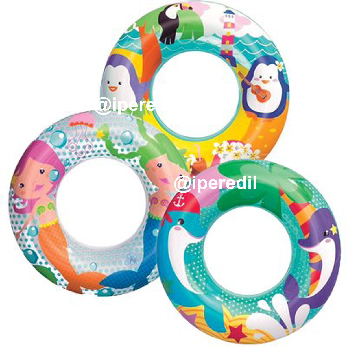 CIAMBELLA GONFIABILE AVV. MARINE 36113 BESTWAY CM 51 COLORI ASSORTITI - 02638507