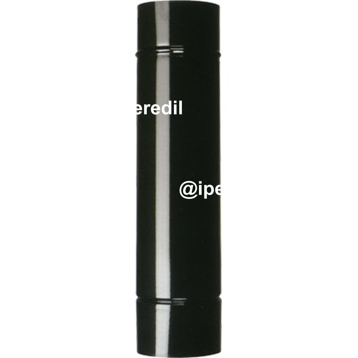 TUBO LEGNA CLASSIC NERO OPACO SAVE CM 13 H.CM 100 - 02650313