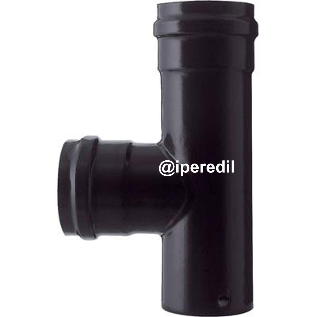 TUBO A TEE PELLET MFF NERO OPACO SAVE CM 8 MFF - 02653120