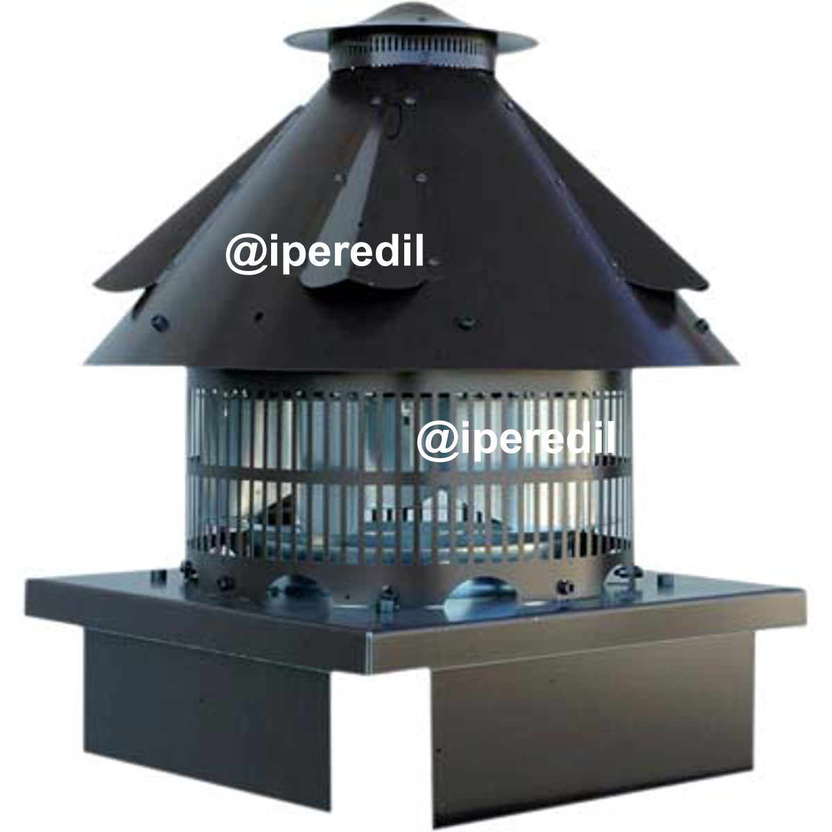 ASPIRATORE ELETTRICO CANNA FUMARIA ACCIAIO TESTA MORO VOLT 230 WATT 180 CM 32-42 - 02655411