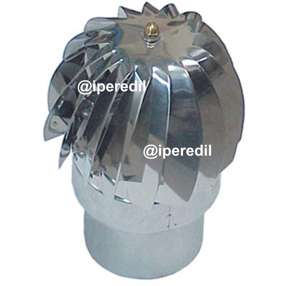 VENTOLINO GIREVOLE BASE TONDA MASCHIO INOX 304 CM 20 - 02655432