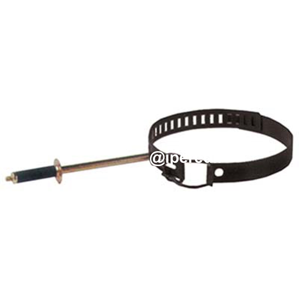 COLLARE REGGITUBO CLASSIC NERO OPACO CM 10/15 + TASSELLO - 02657537