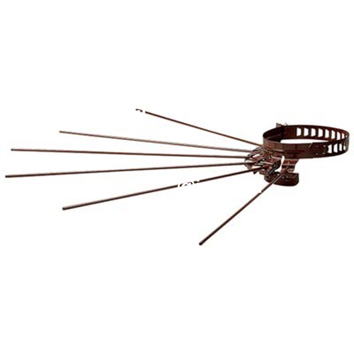 STENDIBIANCHERIA A RAGGIERA MARRONE X TUBO CM 8/13 - 02657611