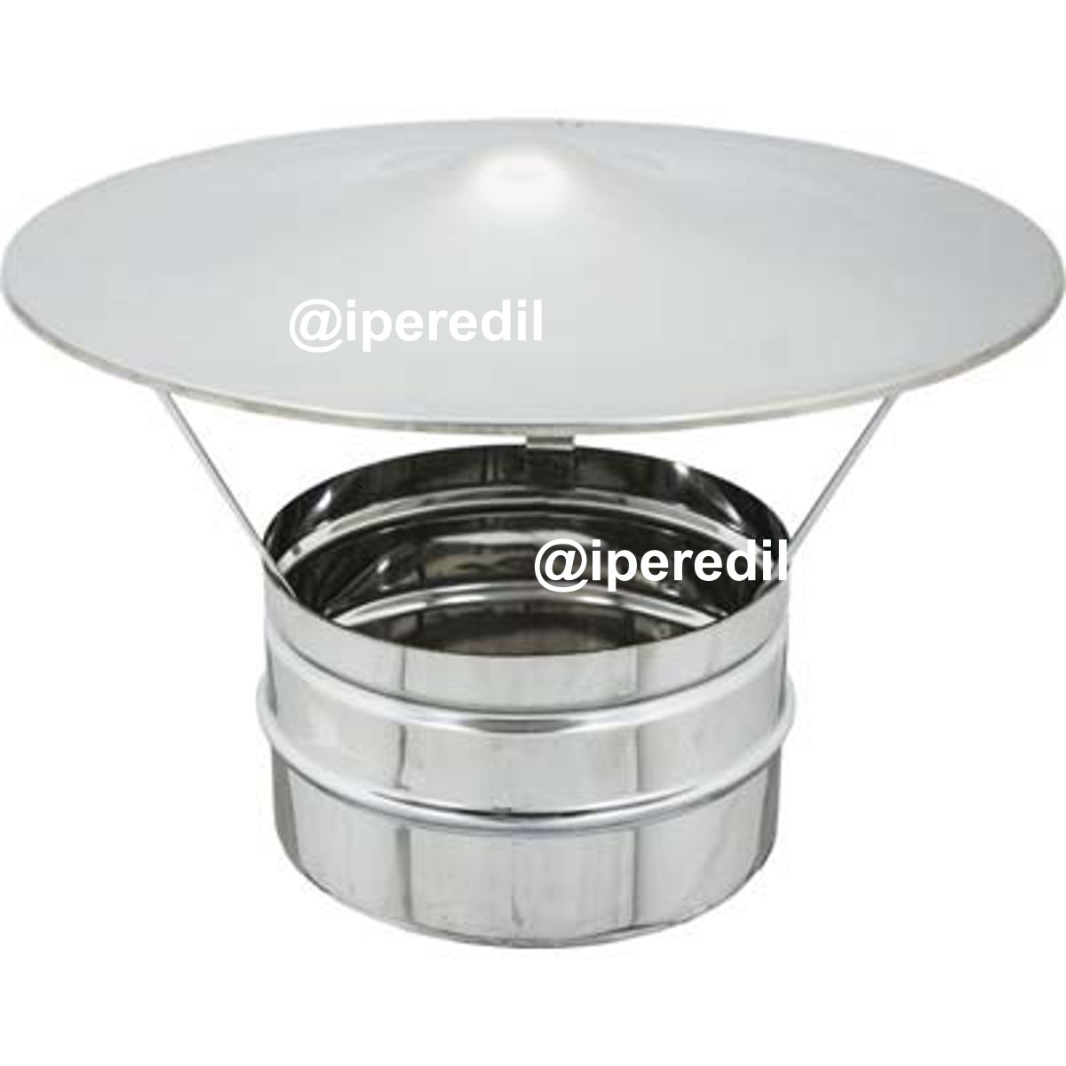 FUMAIOLO CINESE ACCIAIO INOX AISI 304 CM 30 - 02659340