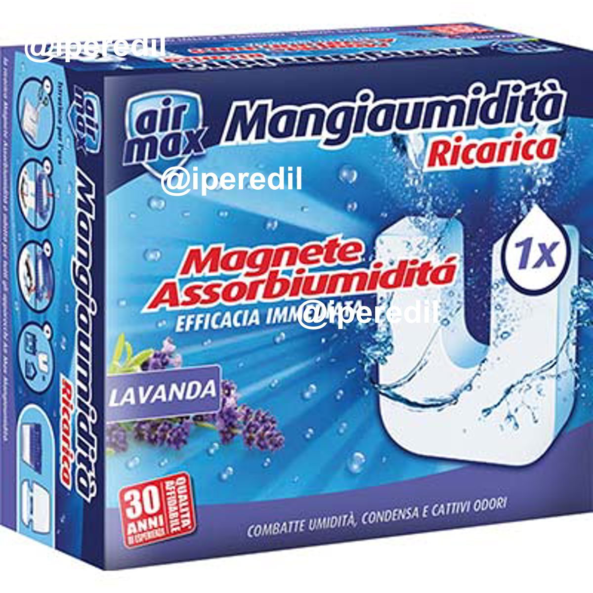 AIRMAX TAB MAGNETE RICARICA LAVANDA GR 450 - 02670277