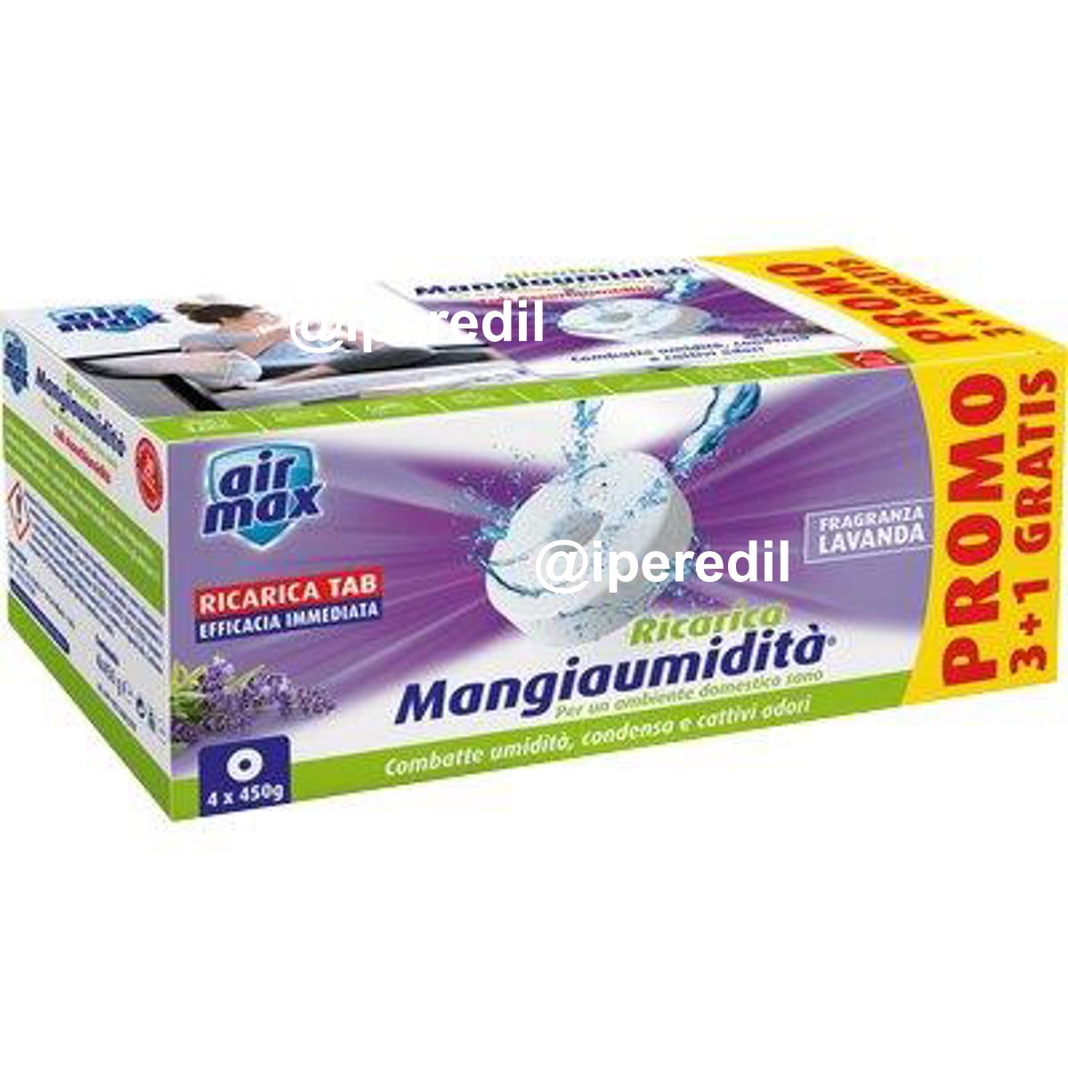 AIRMAX TAB RICARICA LAVANDA CF=4XGR 450 - 02670288
