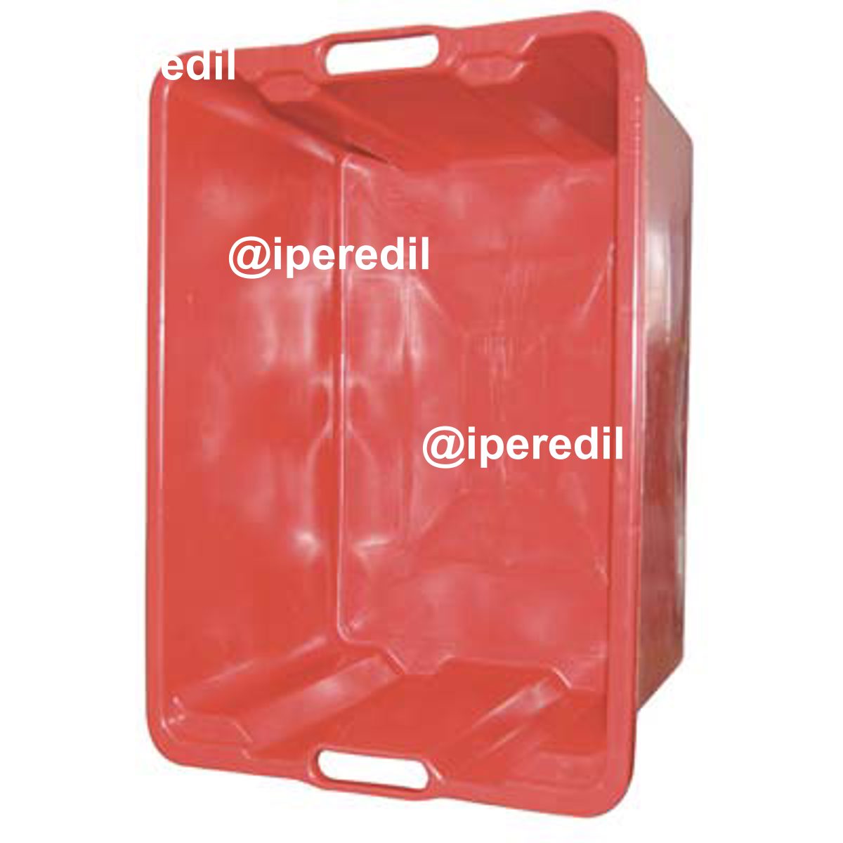 CASSA ORTOFRUTTA SALVASPAZIO MAXI ICS HDPE CHIUSA CM 63X44 H.CM 33