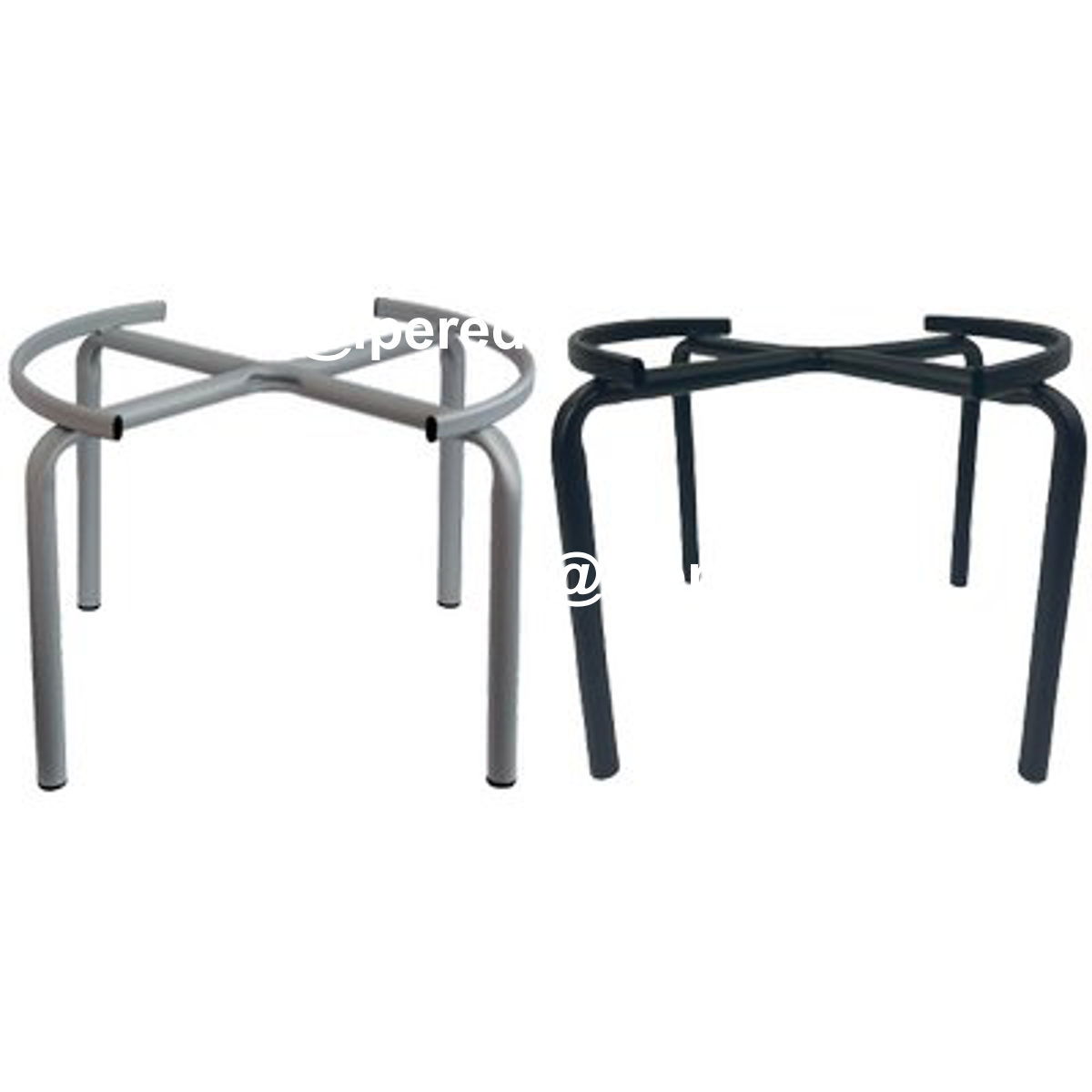 PIEDISTALLO X SERBATOIO ACCIAIO VERN D.CM 48 H.CM 40 X LT 100 - 03118801