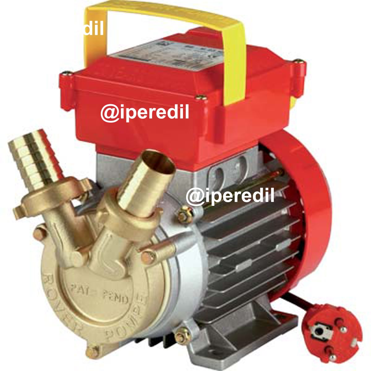 ELETTROPOMPA TRAVASO OTTONE CE ROVER 25 VOLT 230 WATT 550 LT/H 2500 H.MAX MT 25 MM 25