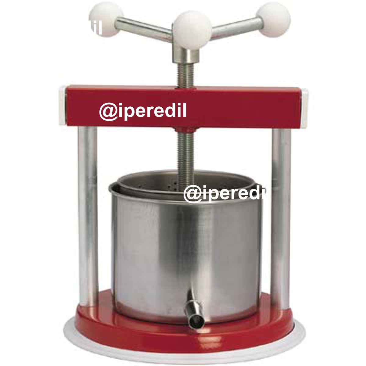 TORCHIETTO MILLEUSI TOMMY PAVI ACCIAIO + INOX CM 15 H.CM 12 LT 1,5