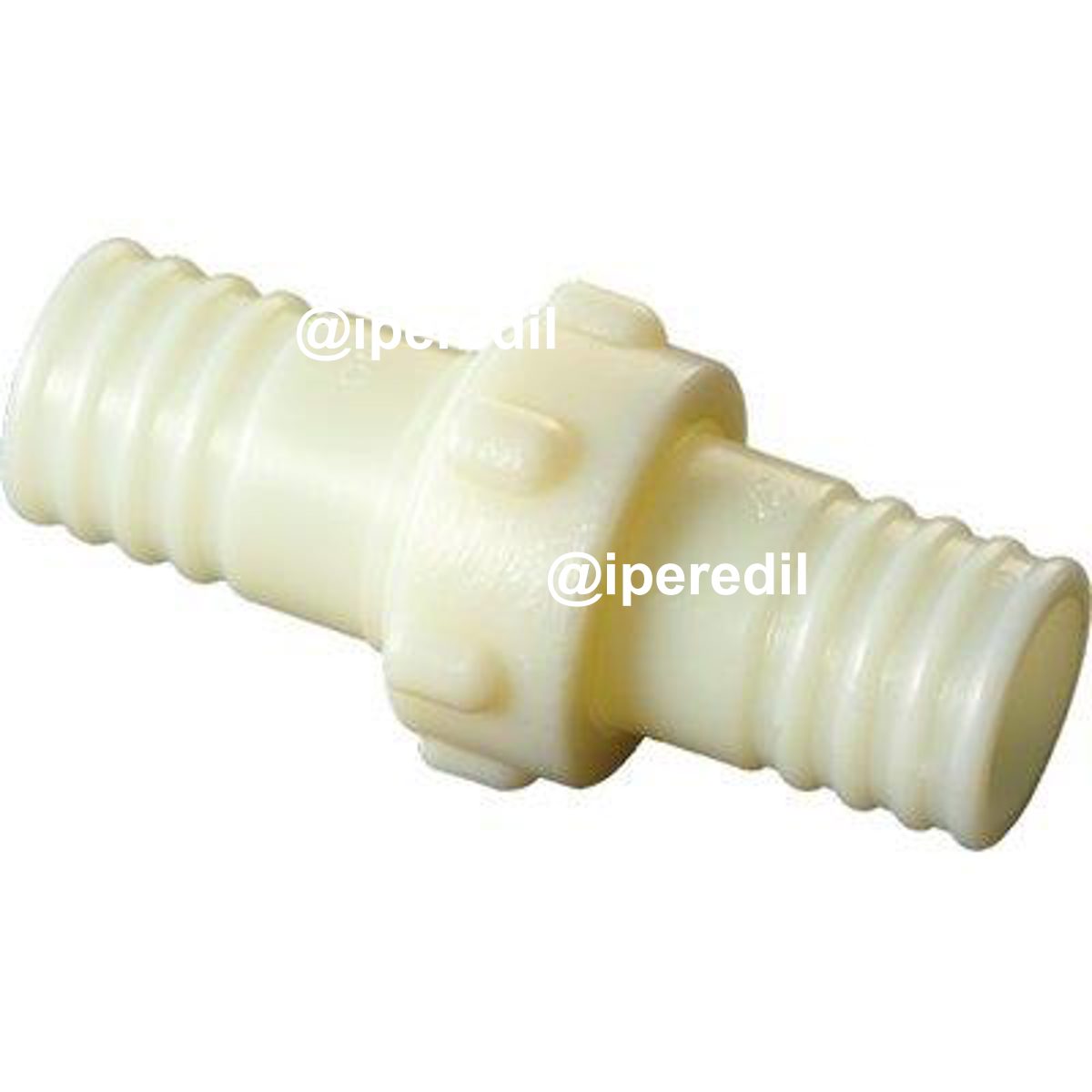 RACCORDO RIPARATORE GIUNTATUBO NYLON 3 PEZZI MM 35X35