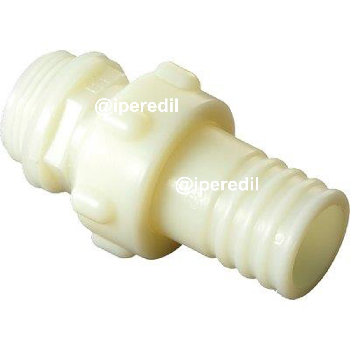 PORTAGOMMA NYLON DRITTO FILETTO MASCHIO 3 PEZZI MM 60X2"M - 03135579