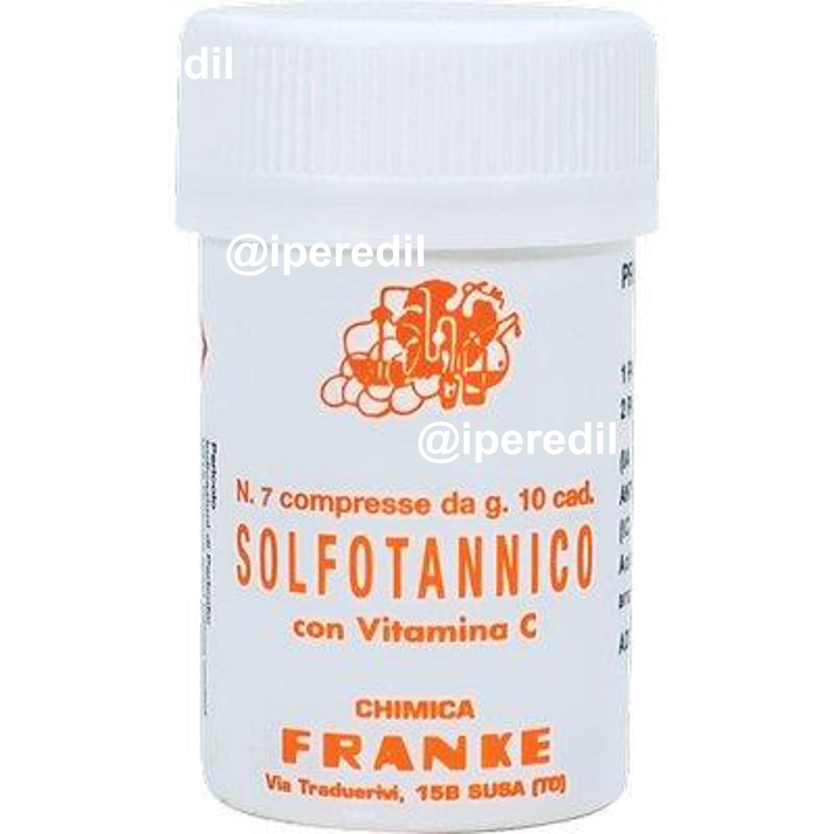 ANTIOSSIDANTE ENOLOGICO SOLFOTANNICO FRANKE TUBO 7 PASTIGLIE GR 10 - 03199882