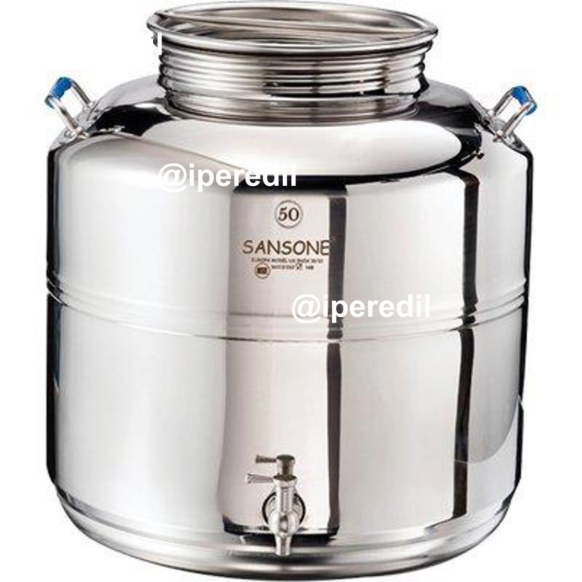 FUSTINO SALDATO EUROPA SANSONE INOX 18/10 LT 50 - 03231650
