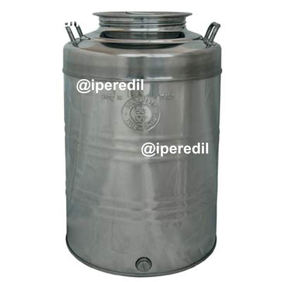 FUSTINO GRAFFATO BELVIVERE INOX 18/10 LT 15