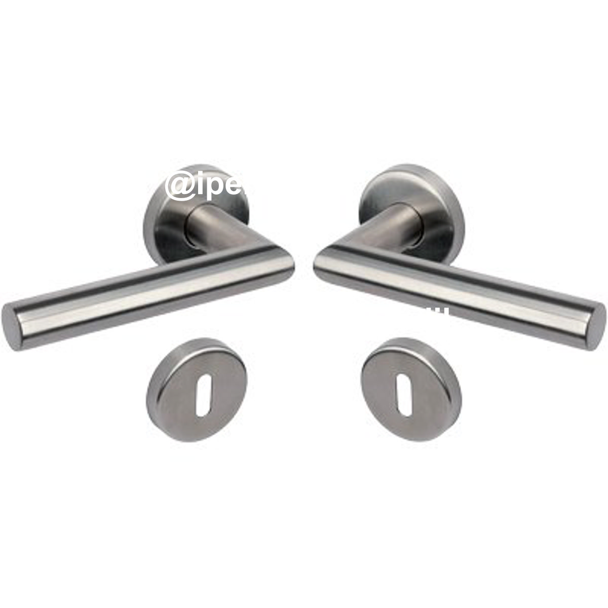 MANIGLIA NOVANTA ROSETTA FORO PATENT COTTALI ACCIAIO INOX SATINATO CF=PZ 2