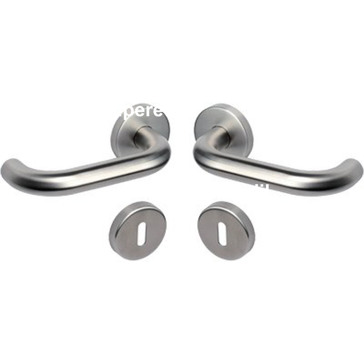 MANIGLIA OLARIX ROSETTA FORO PATENT COTTALI ACCIAIO INOX SATINATO CF=PZ 2