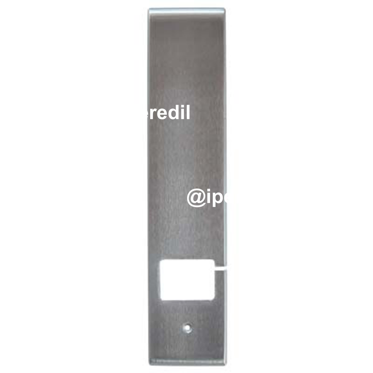 PLACCA AVVOLGITORE INCASSO COTTALI MM 53X240 CROMO LUCIDO