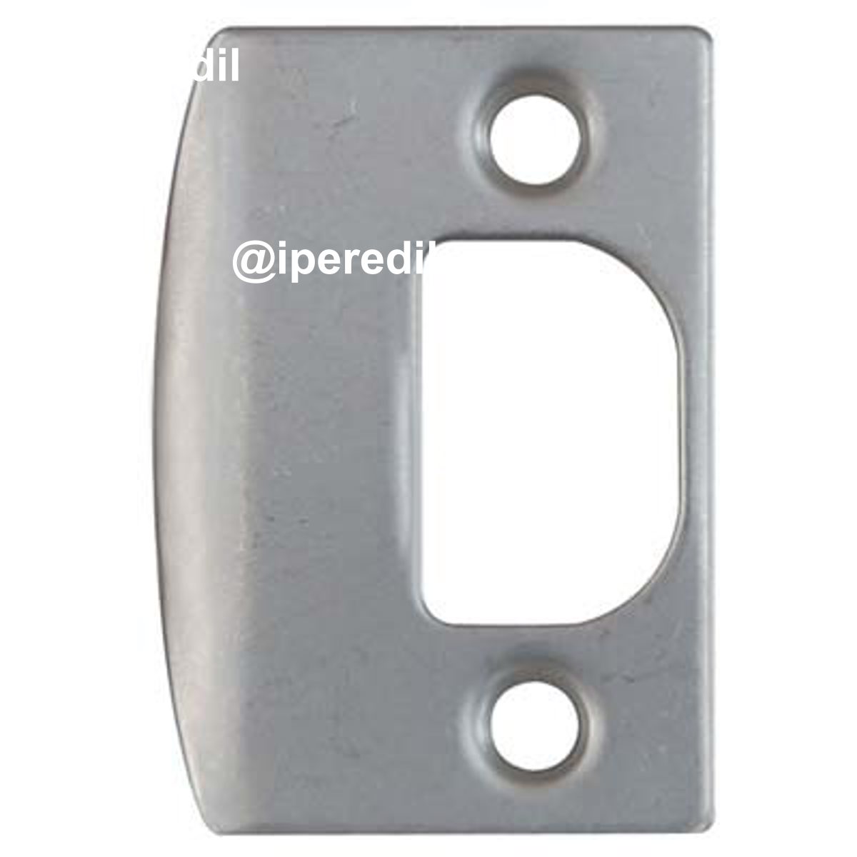 CONTROPIASTRA MANIGLIA PREMIAPRI MERONI ACCIAIO NICHELATO