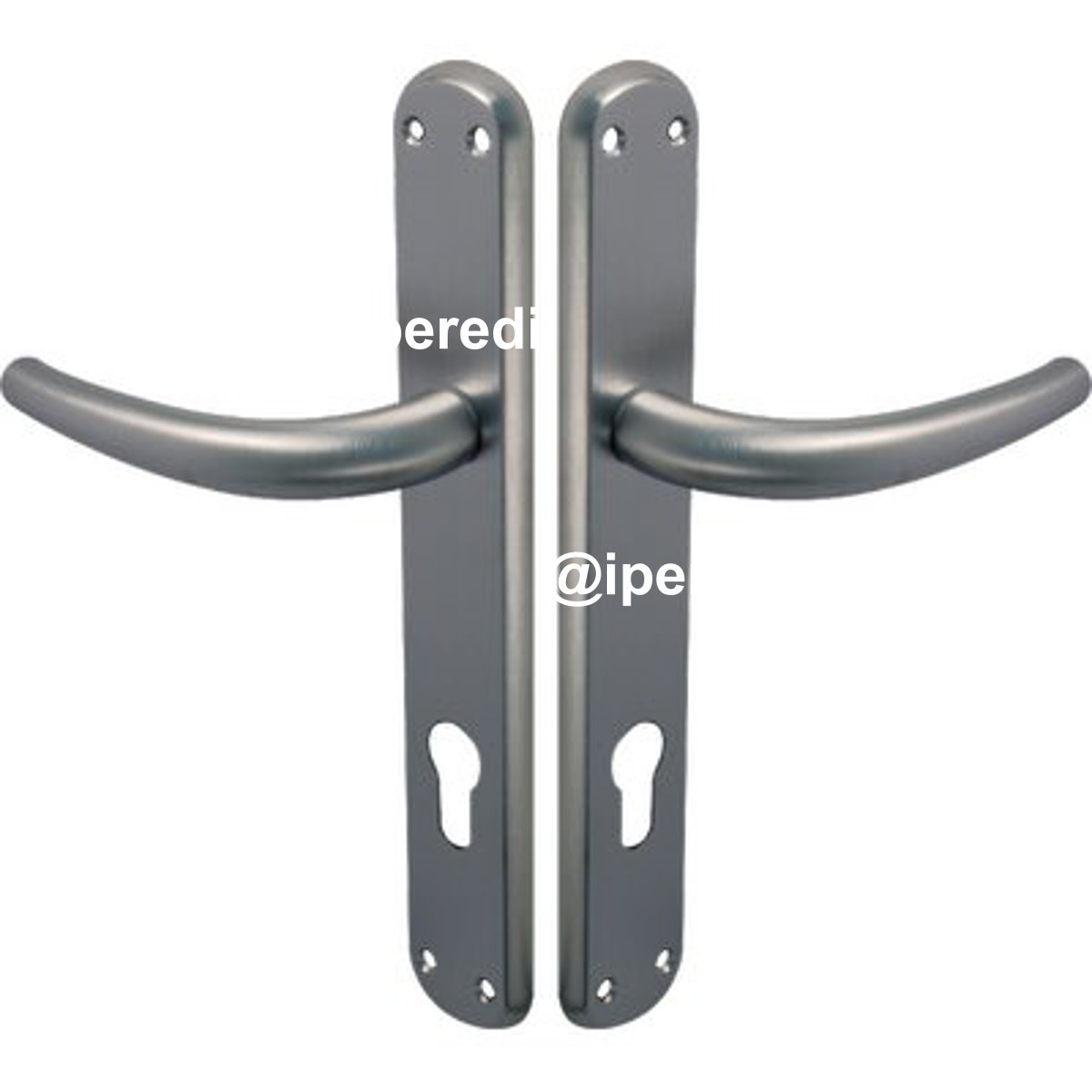 MANIGLIA TORINO CROMO FORO SAGOMATO ZAMA CROMO SATINATA+Q8 I.MM 90 CF=PZ 2