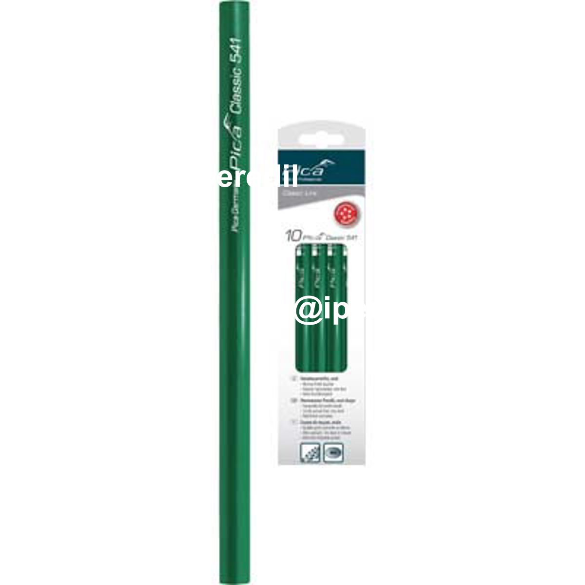 MATITA CLASSIC VERDE 541 PICA MINA DURA CM 24 CF=PZ 10