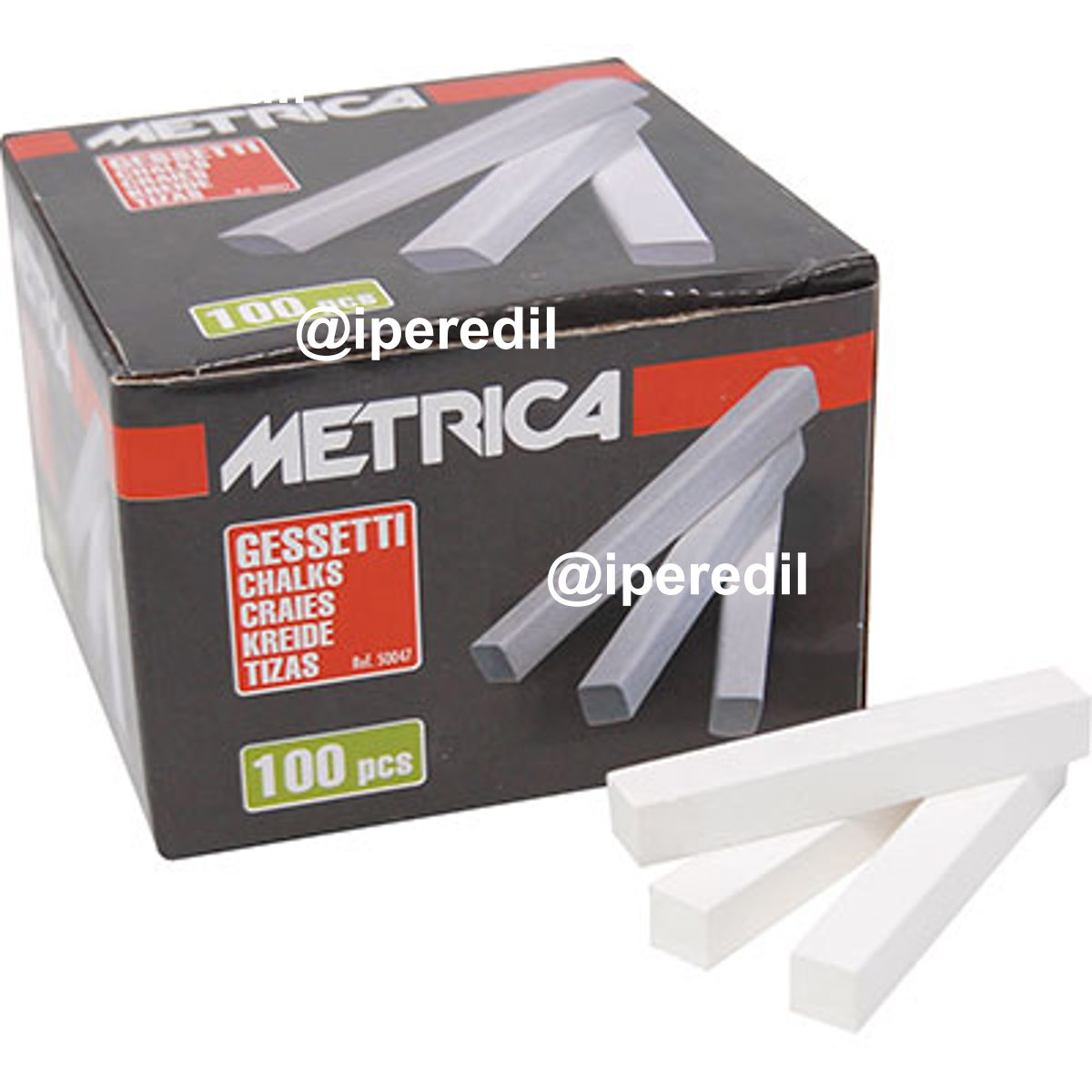 GESSETTO COMUNE BIANCO MM 80X10X10 CF=PZ 100 - 04103025