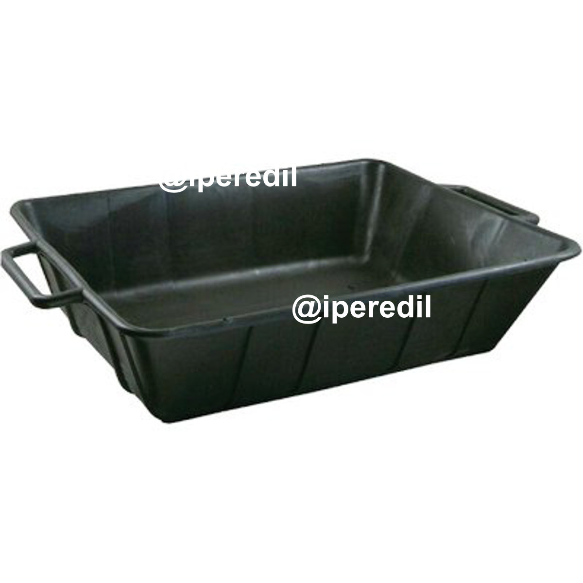 CASSA PORTA MALTA PE NERO CM 62X46 H.CM 16 LITRI 25