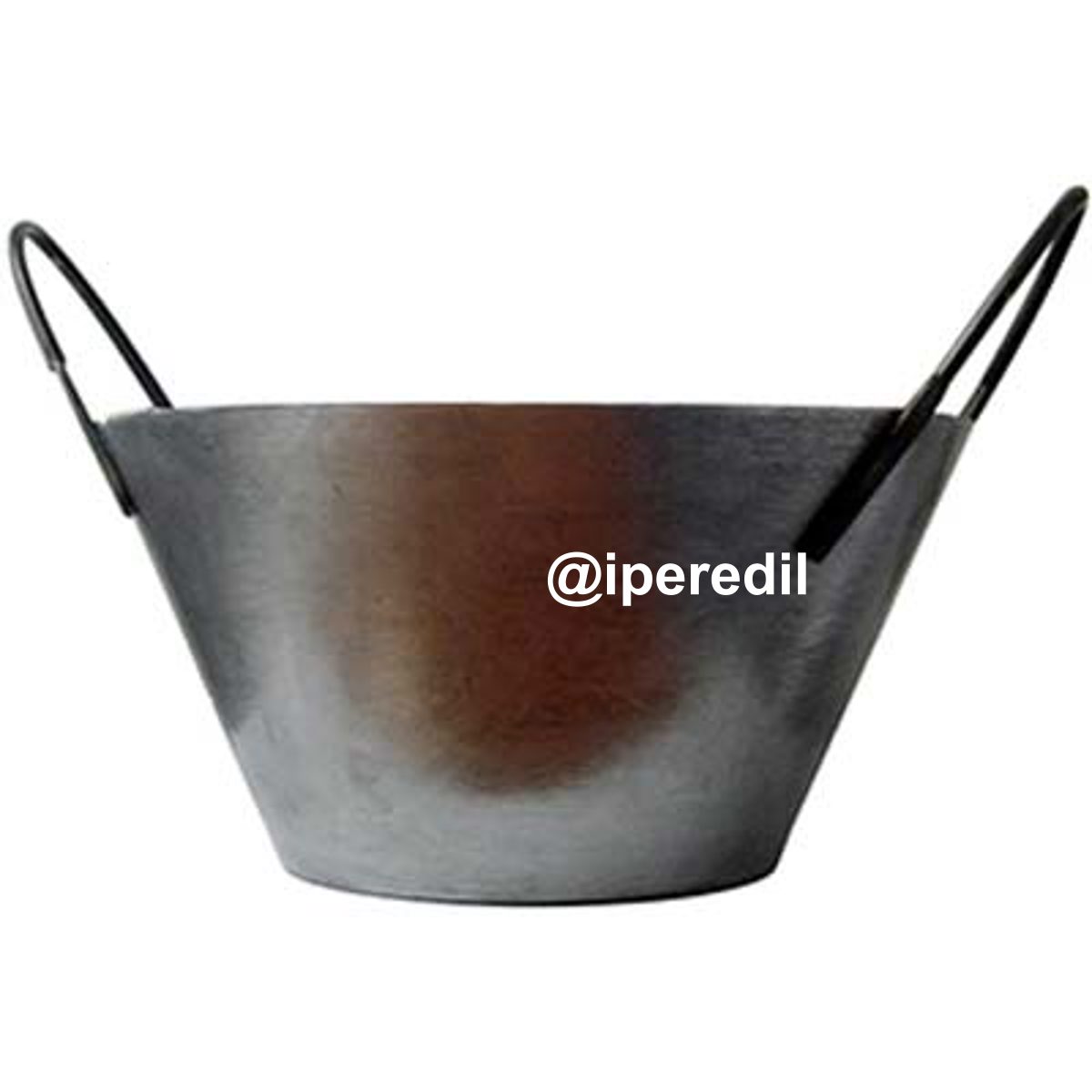SECCHIO MURATORE DUE MANICI FERRO D.CM 34 LITRI 12