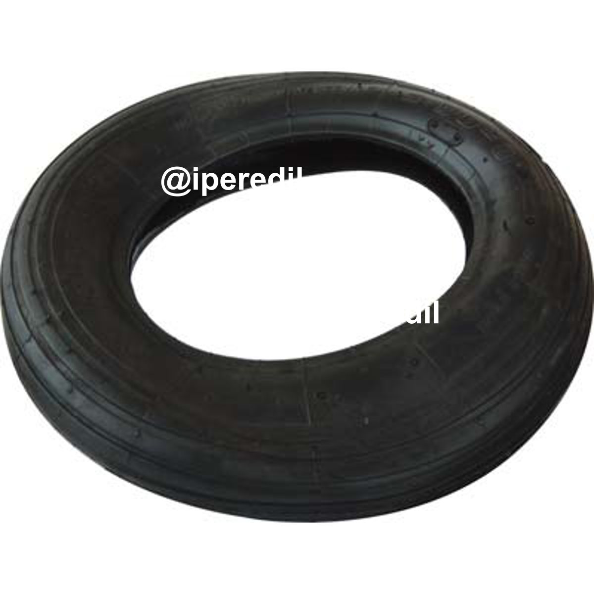 PNEUMATICO X RUOTA CARRIOLA 3.50X8" GOMMA NERA + PFU