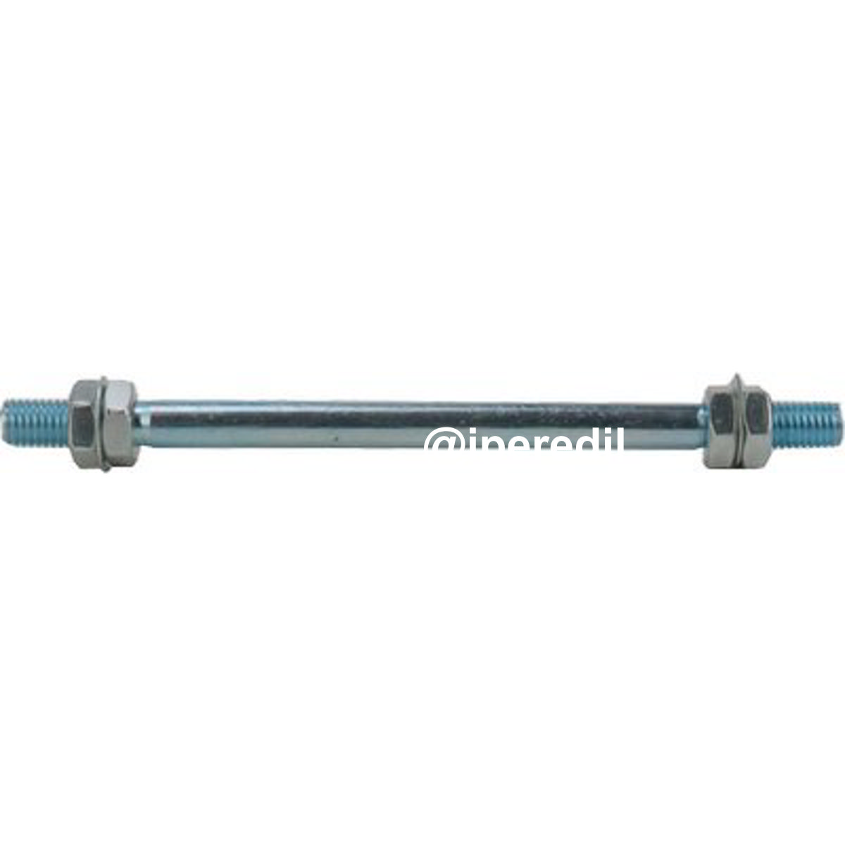 ASSE RUOTA CARRIOLA 4121216 MM 12X200