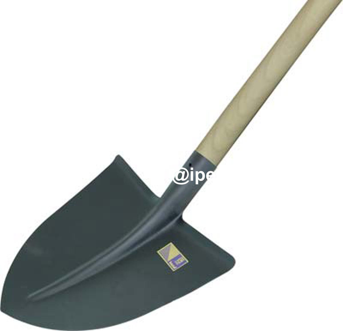 BADILE A PUNTA + SPALLA + M.LEGNO BASE WORKIT ACCIAIO/FAGGIO CM 29X30 GR 1850