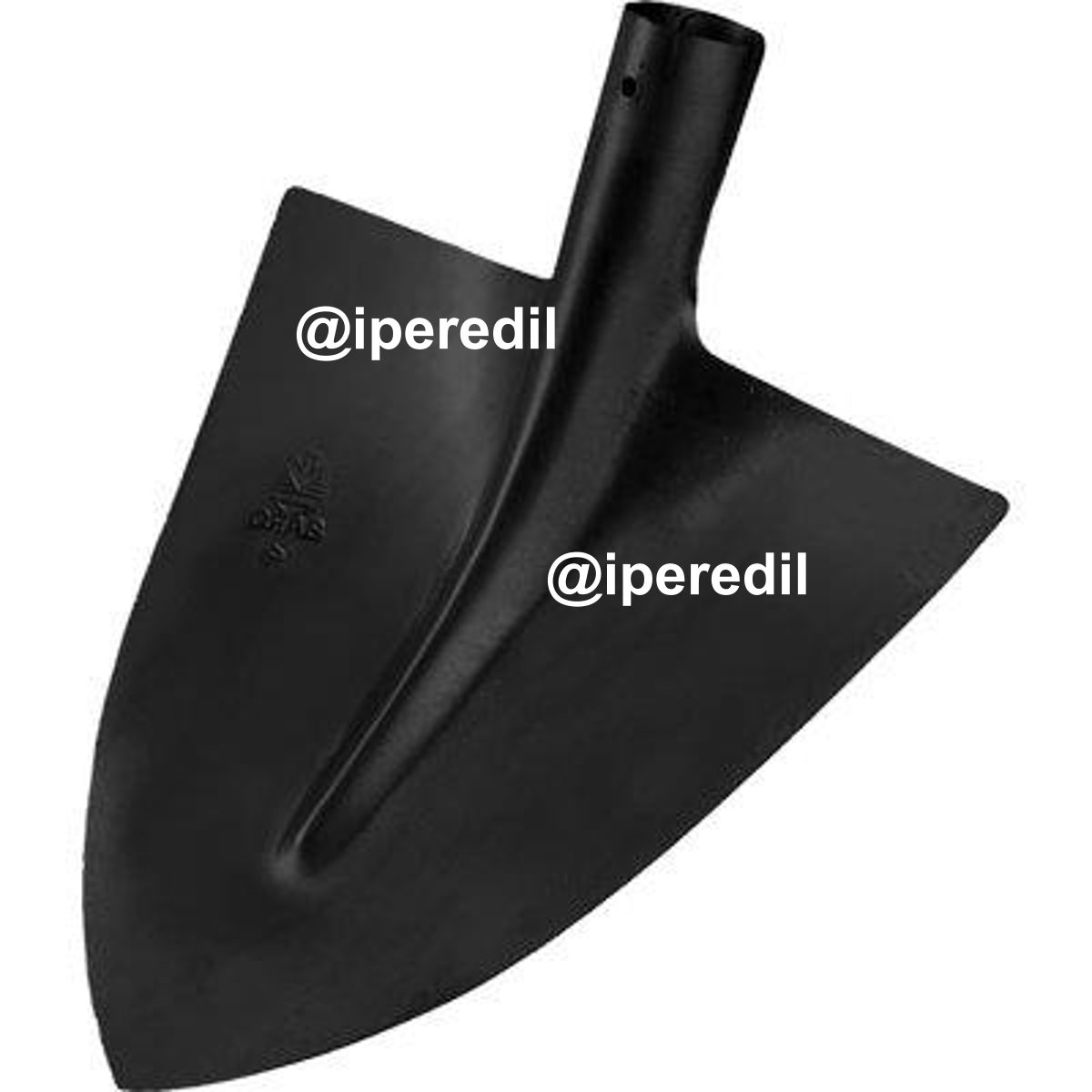 BADILE A PUNTA 101 OFAS ACCIAIO 101/0 CM 28X28,5 GR 850