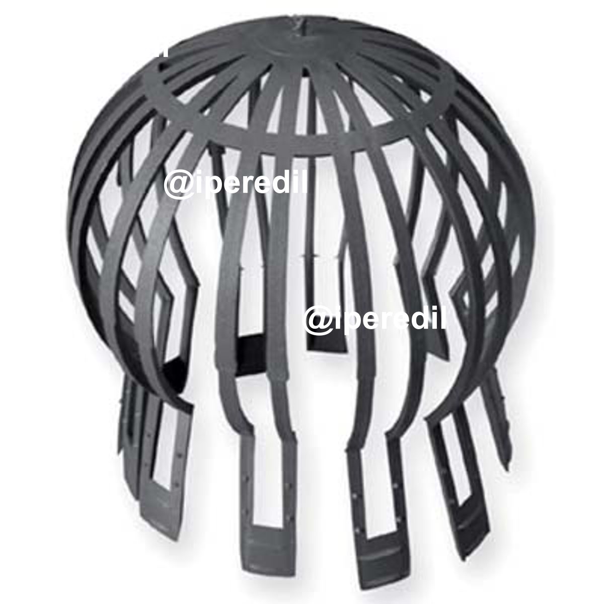 PARAFOGLIE X GRONDE PE NERO X FORI MM 60/120 - 04132000