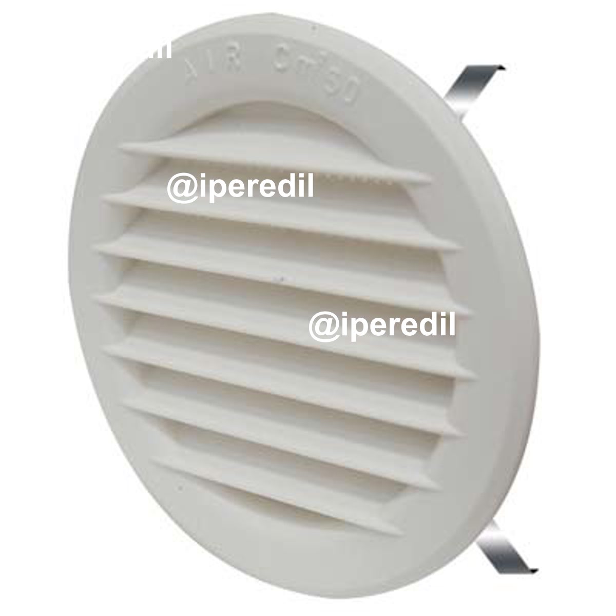 BOCCHETTA AERAZIONE POLISTIRENE TONDA + MOLLE CF=PZ 2 MM 80/120 - 04132006