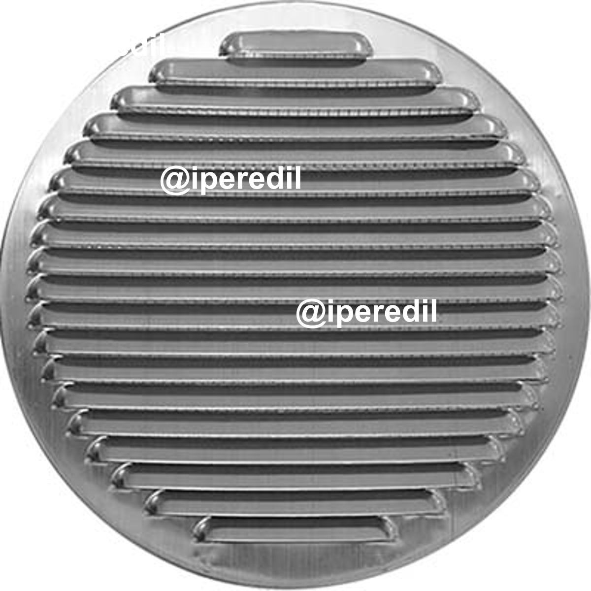 BOCCHETTA AERAZIONE ALLUMINIO TONDA MM 80