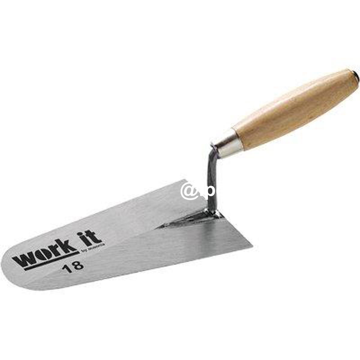 CAZZUOLA PUNTA TONDA WORK-IT AUSONIA M.LEGNO CM 19