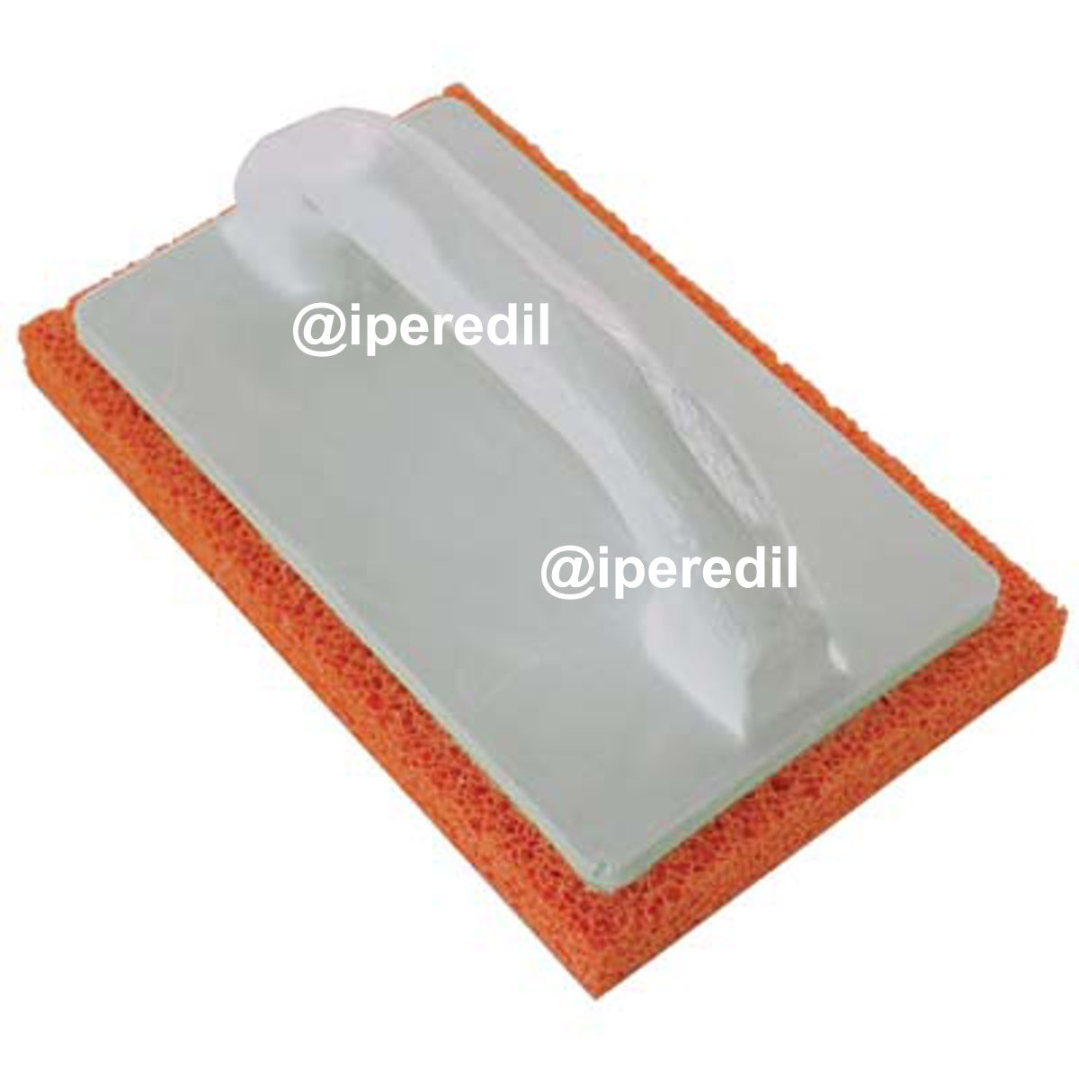 FRATTONE GOMMA ARANCIO BASE PLASTICA S. H.MM 15 MM 240X100 - 04142612