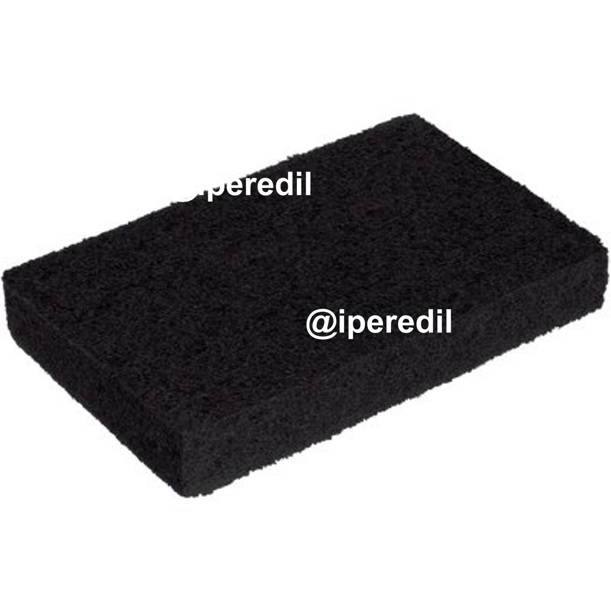 TAMPONE X FRATTONE FIBRA DURA NERA H.MM 20 MM 250X120