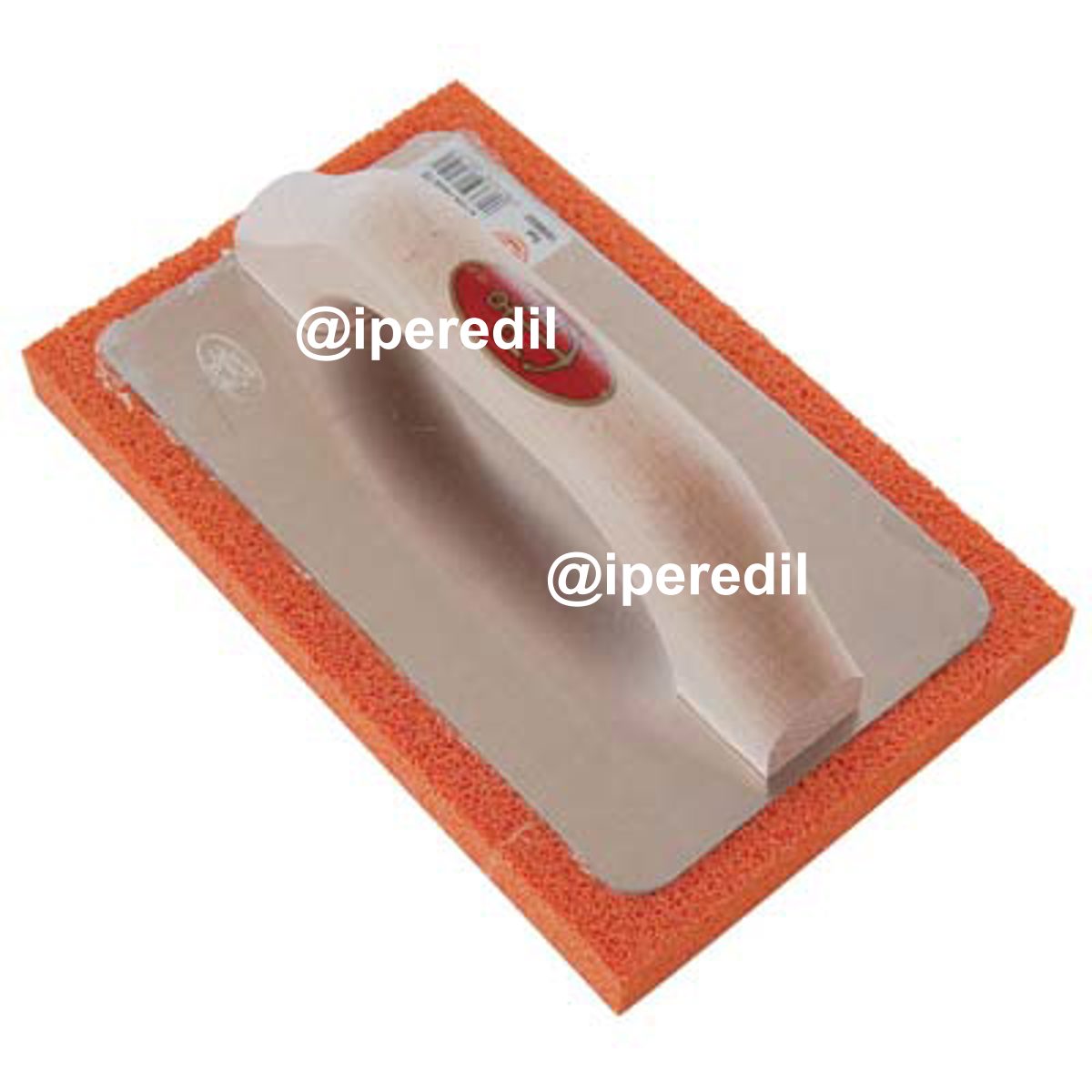 FRATTONE GOMMA ARANCIO 820/1 ANCORA BASE LEGNO/ALLUMINIO SPUGNA H.MM 20 MM 215X135