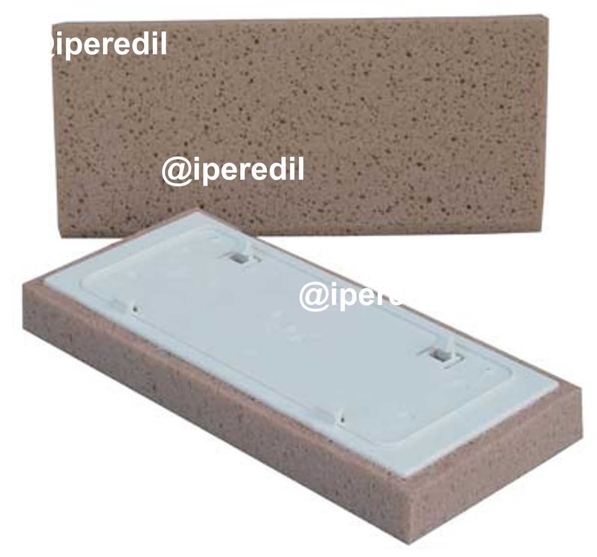 SPUGNA FRATTONE PULIZIA PIASTRELLE 217 RAIMONDI H.MM 30 MM 300X130