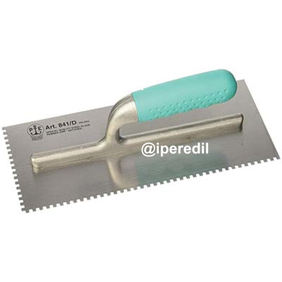 FRATTONE ACCIAIO DENTATO 841/D ANCORA BASE ACCIAIO/PLASTICA DX D.MM 10X10 MM 130X280
