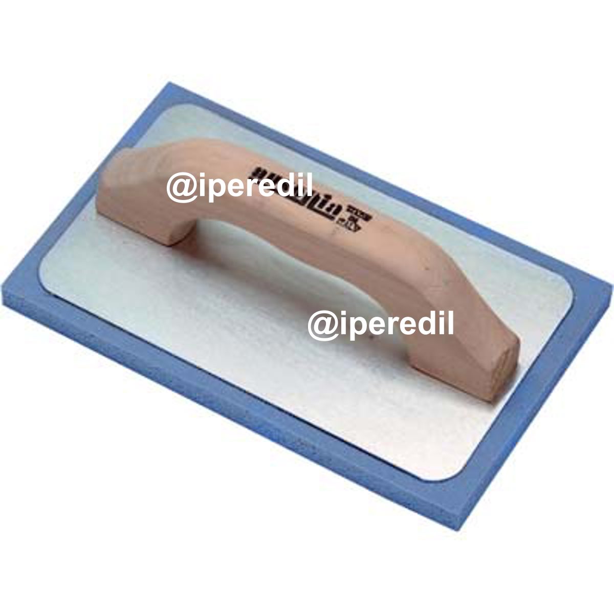 FRATTONE GOMMA AUSONIA BLU BASE ALLUMINIO/LEGNO MM 135X215