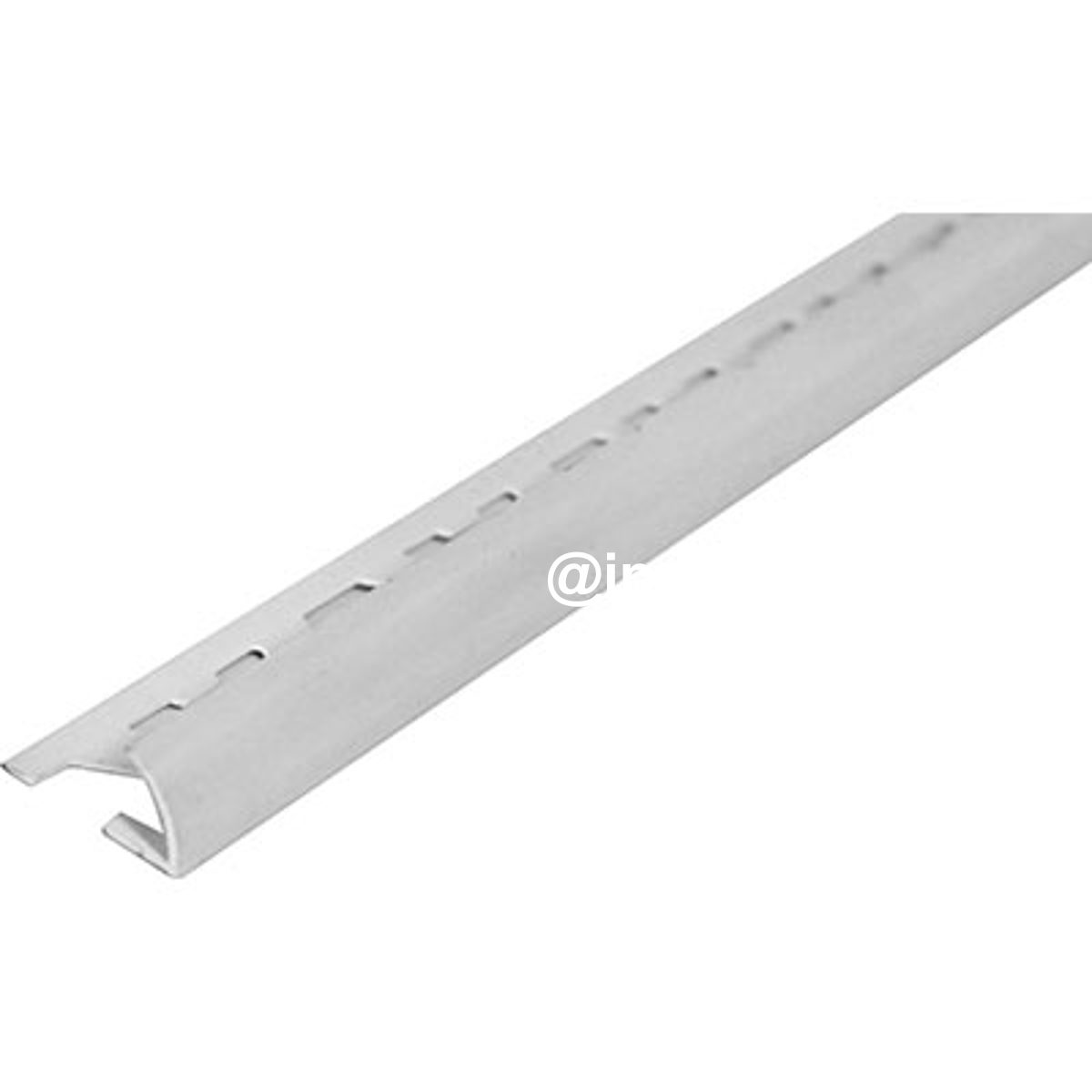 PROFILO JOLLY ECOROND ARCANSAS PVC GRIGIO CHIARO SATINATO MM 8X21,5 H.CM 250