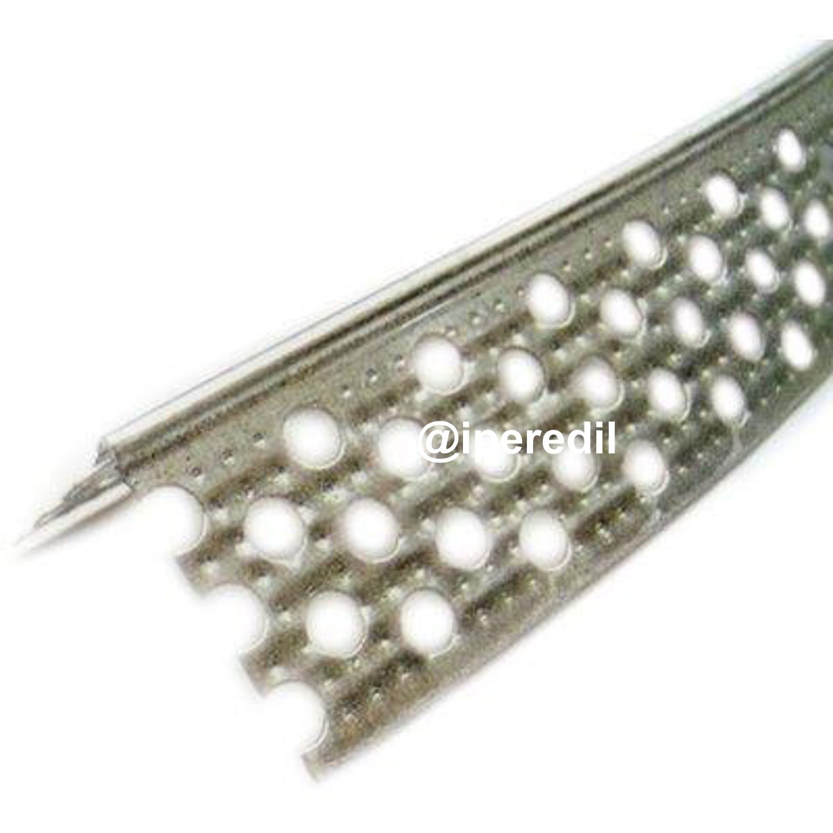 PARASPIGOLO CARTONGESSO FORATO ZINCATO MM 30X30 H.CM 300