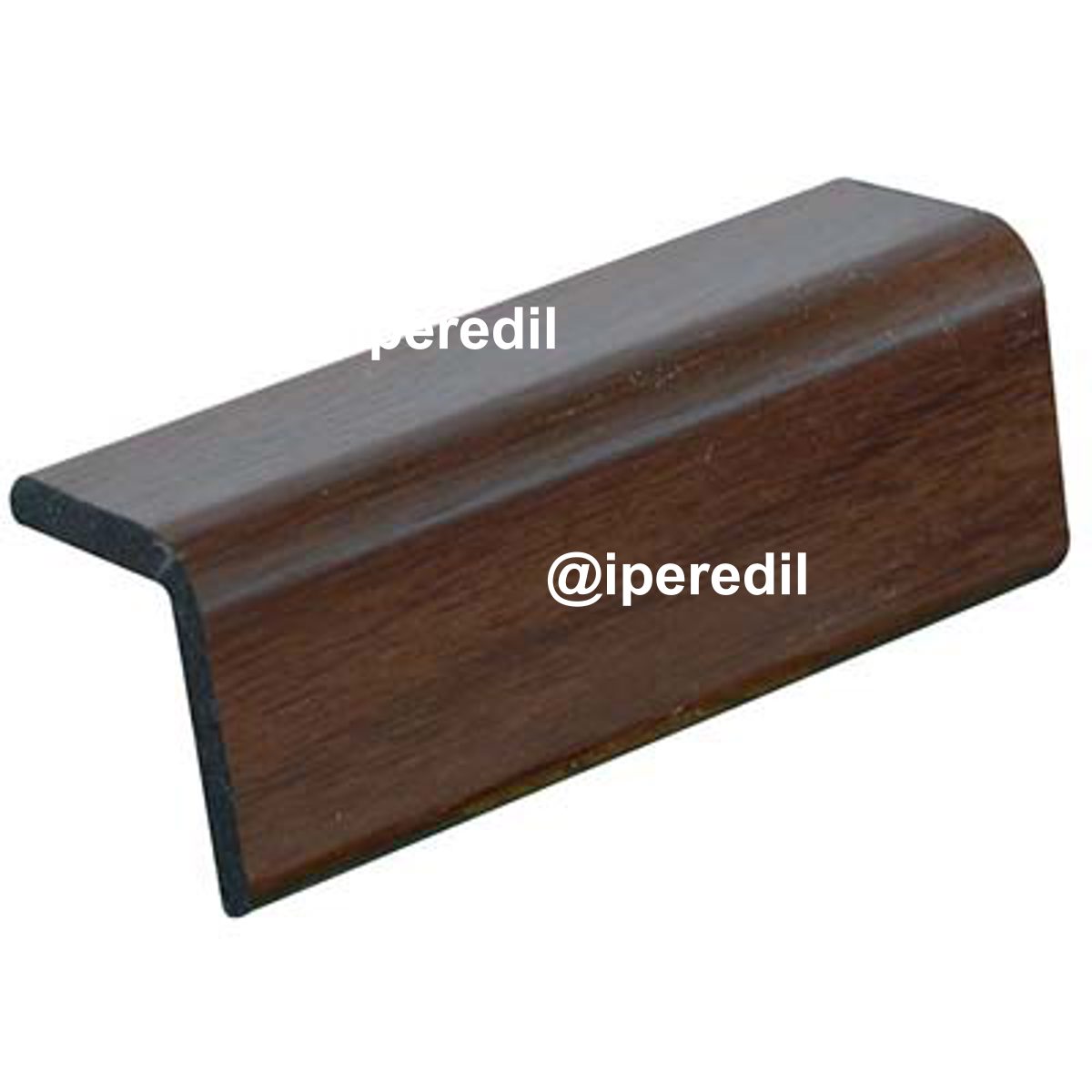 PARASPIGOLO LISCIO POLISTIRENE NOCE SCURO MM 30X30 H.MM 2900