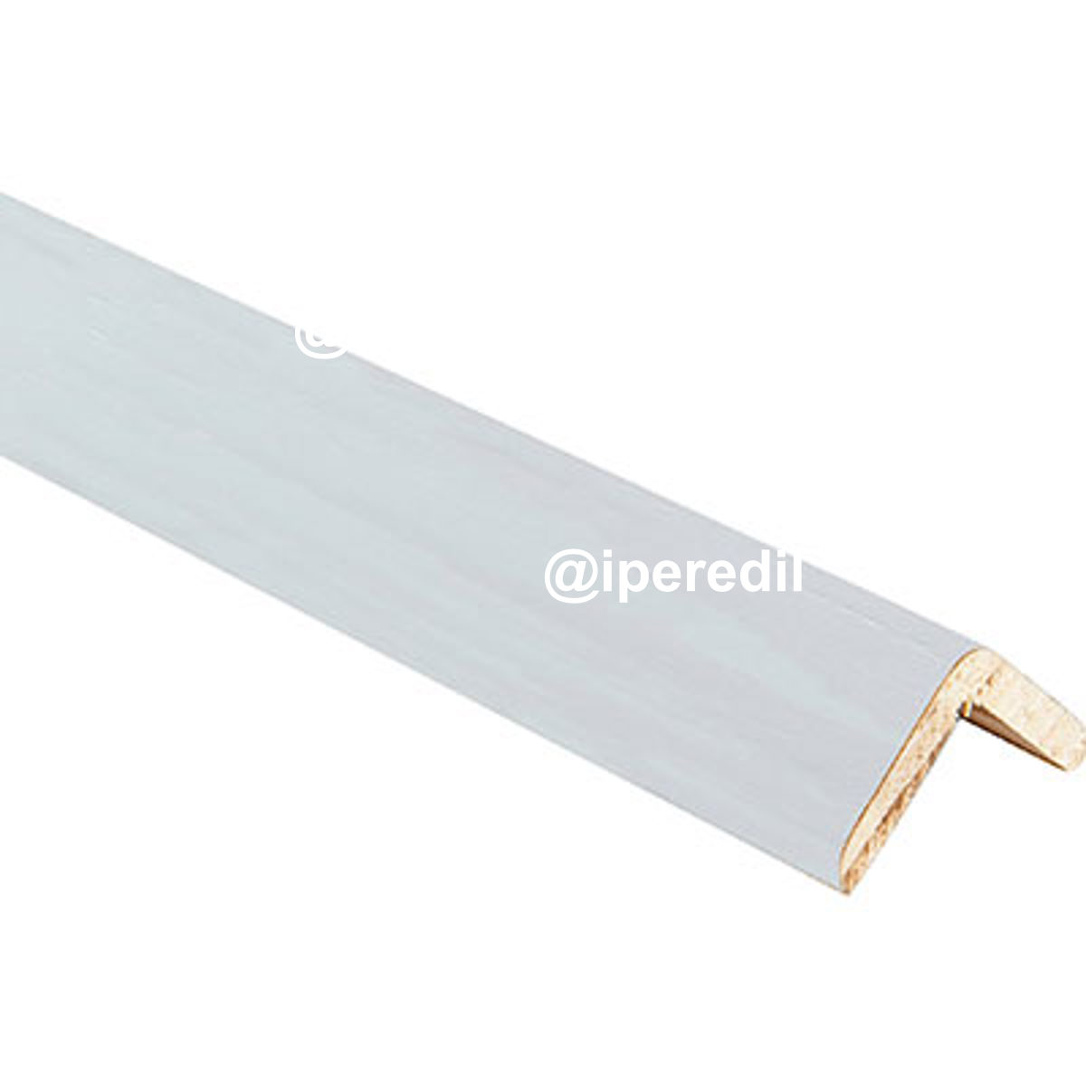 PARASPIGOLO LISCIO LEGNO PIRCHER AYOUS BIANCO MM 28X28 H.MM 3000