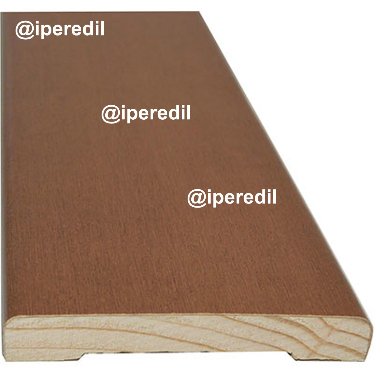 COPRIFILO LISCIO PIRCHER ABETE NOCE CHIARO MM 10X70 H.MM 2250
